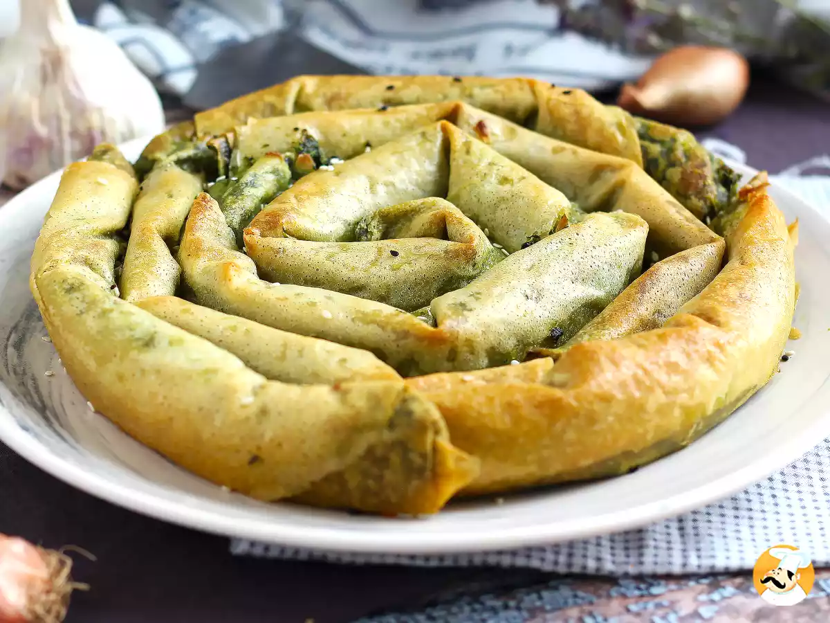 Ricette con pasta fillo - Börek turco con spinaci e feta