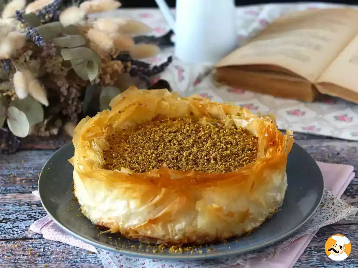 Ricette con pasta fillo - Cheesecake al pistacchio