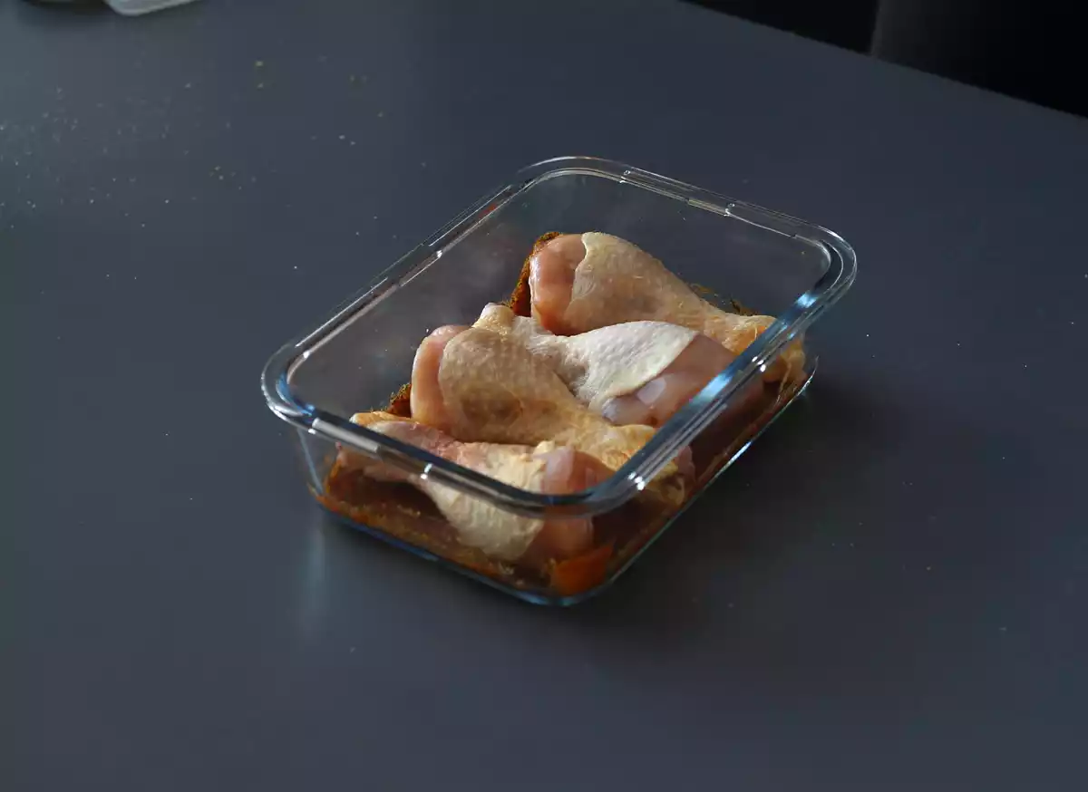 Tappa 2 - Marinatura pollo