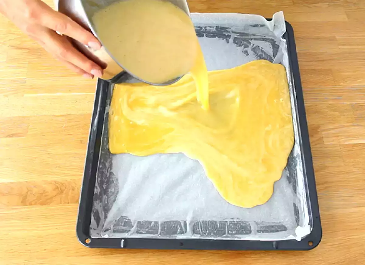 Fase 3: preparare la teglia