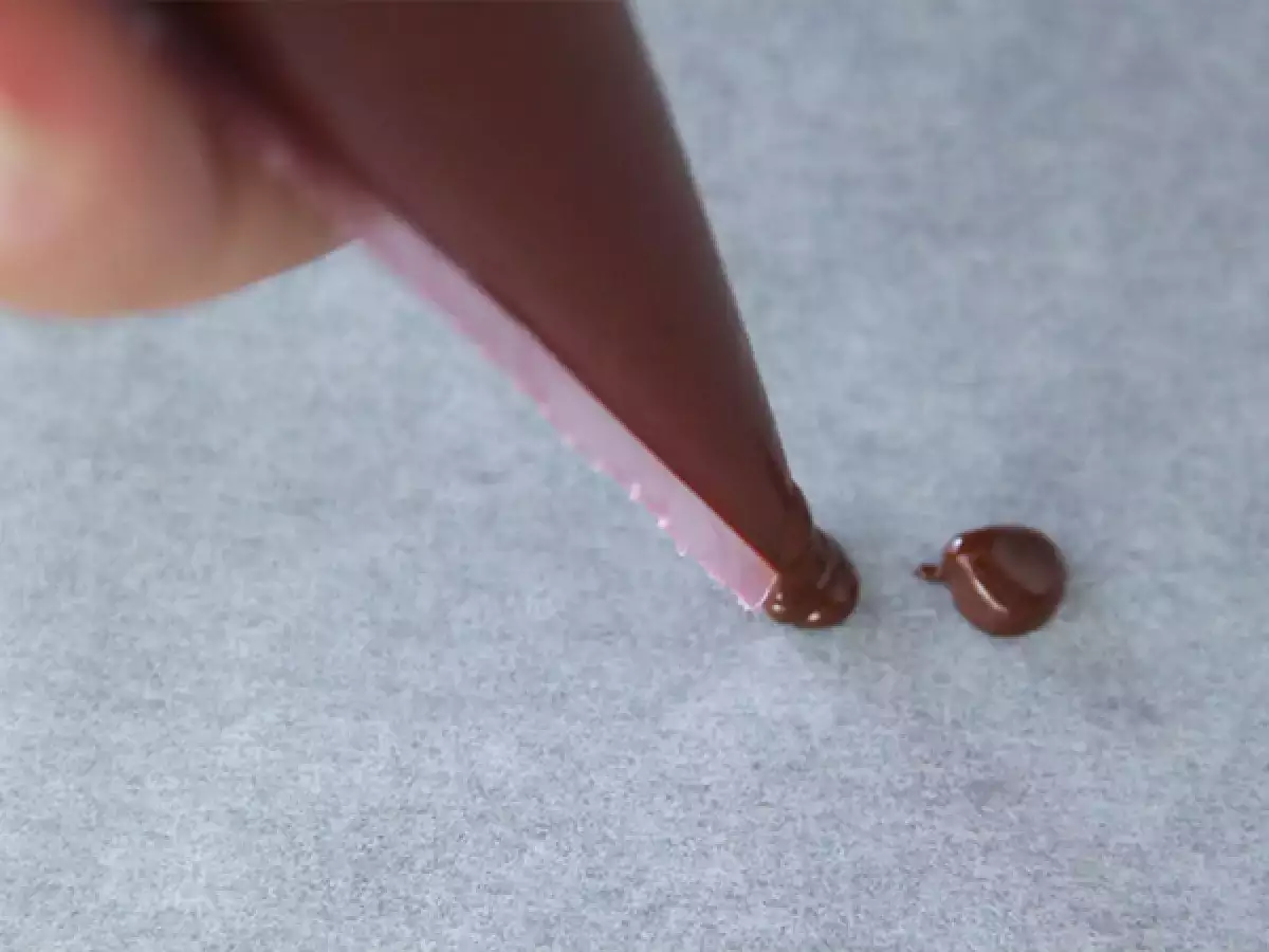 Fase 3: formare le gocce di cioccolato