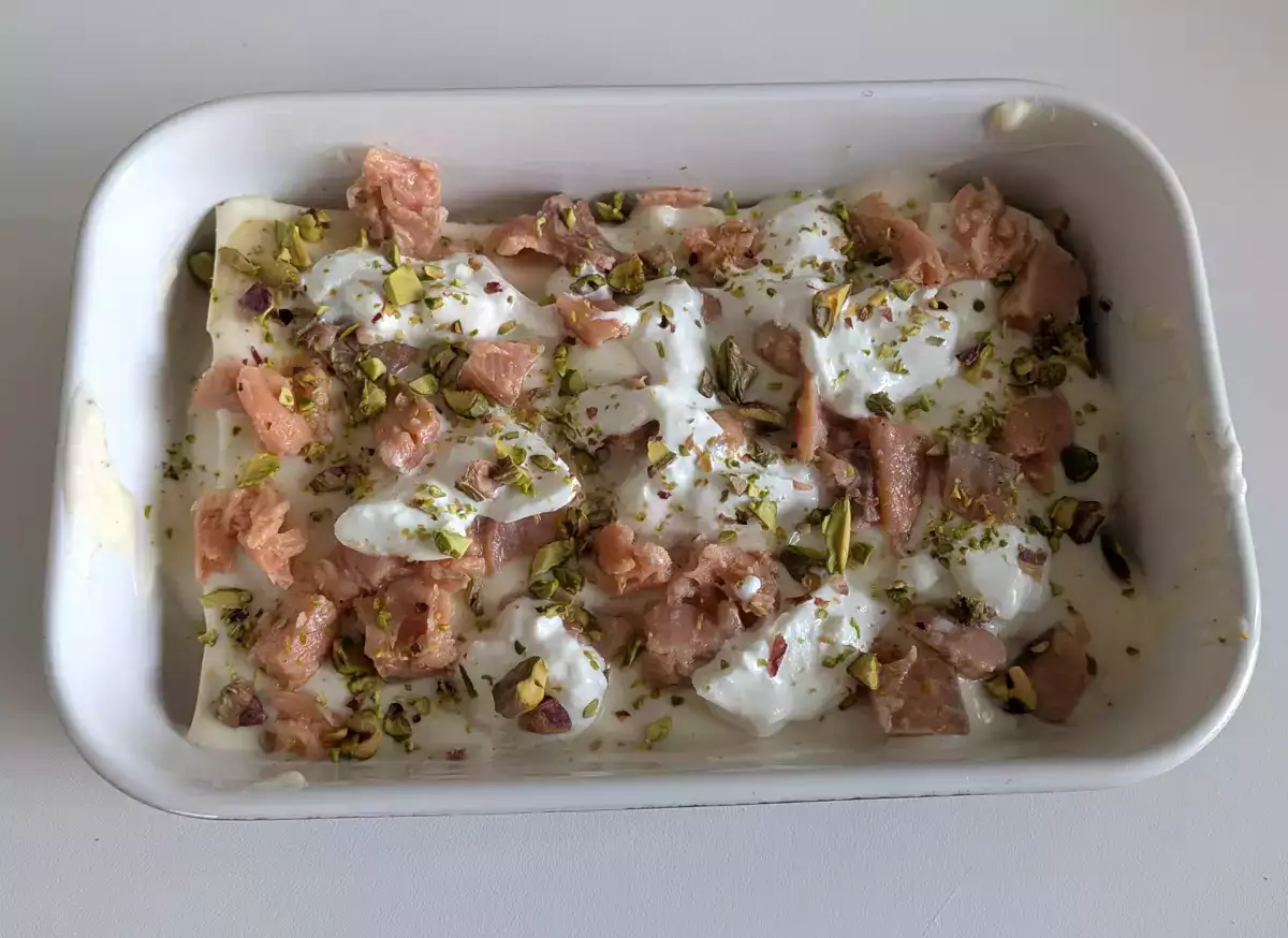 4. Assemblare le lasagne