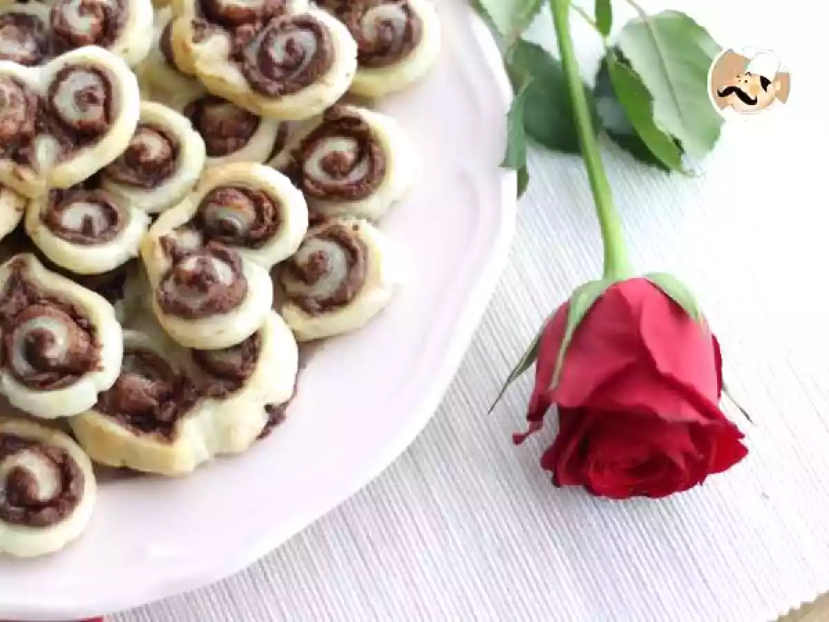 3. Cuori di sfoglia alla Nutella
