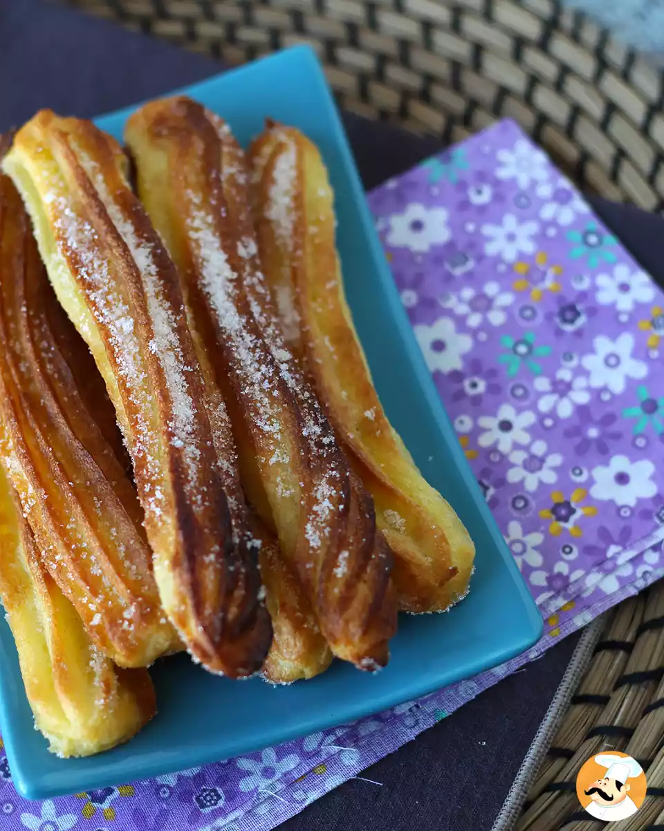 3. Churros in friggitrice ad aria