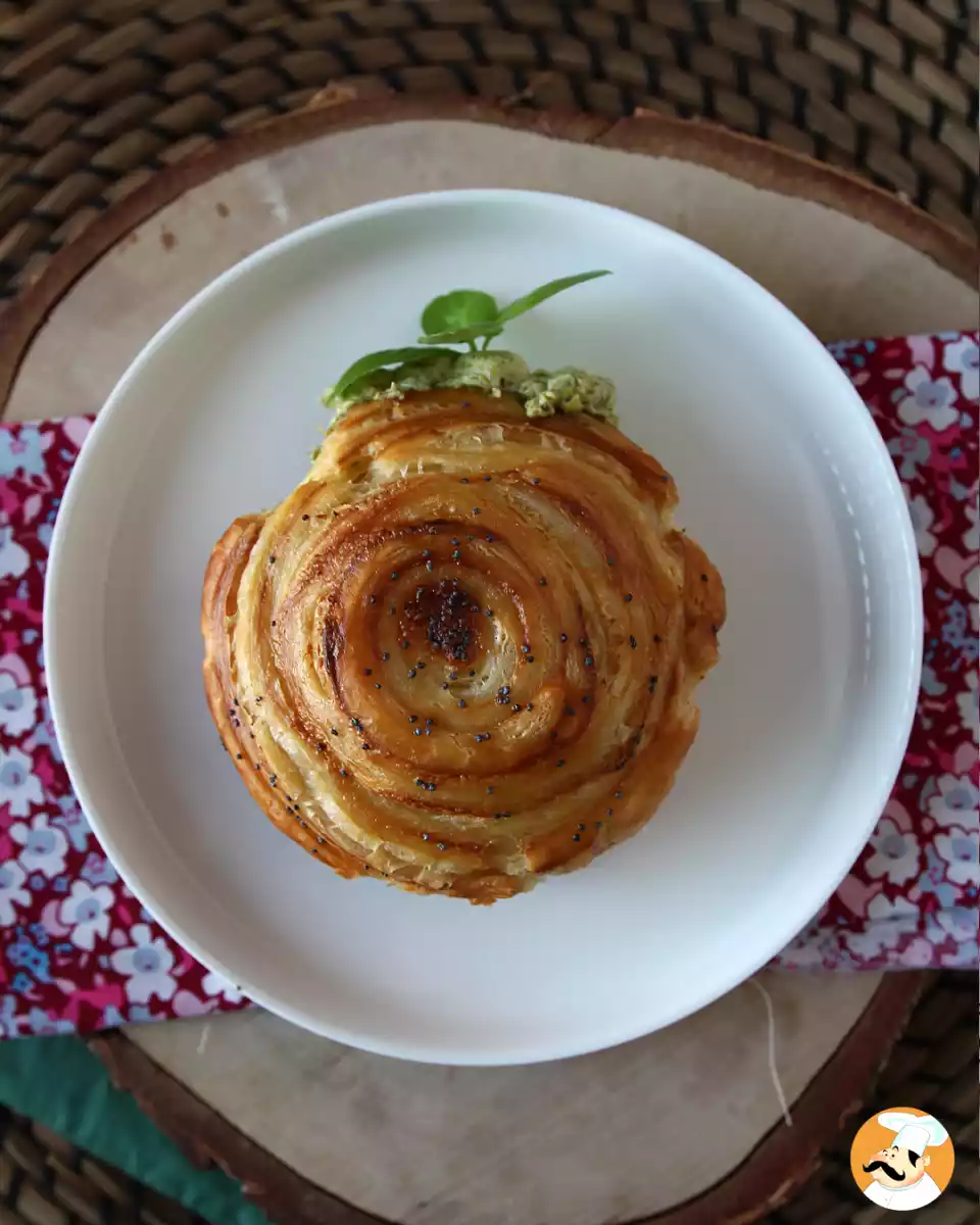 9. Girelle salate al pesto