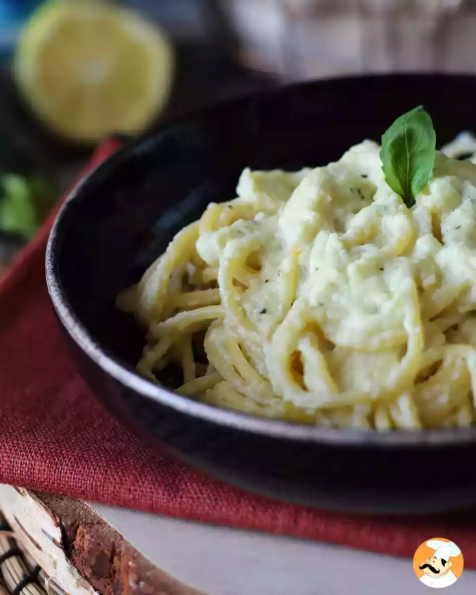 1. Pasta con cremosa con zucchine