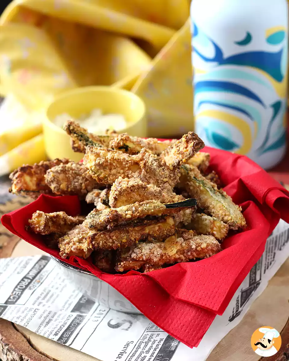 9. Stick di zucchine in friggitrice ad aria