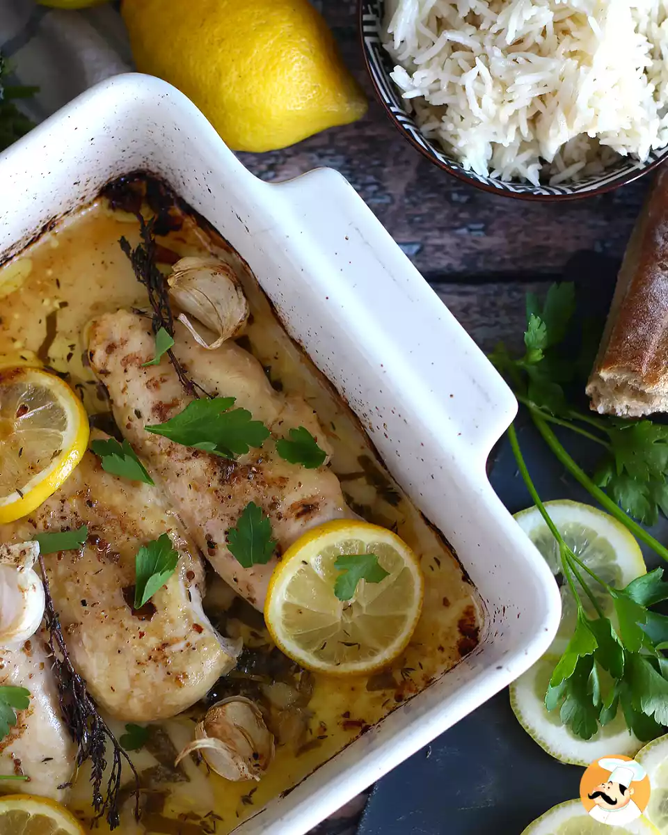 8. Pollo al limone al forno