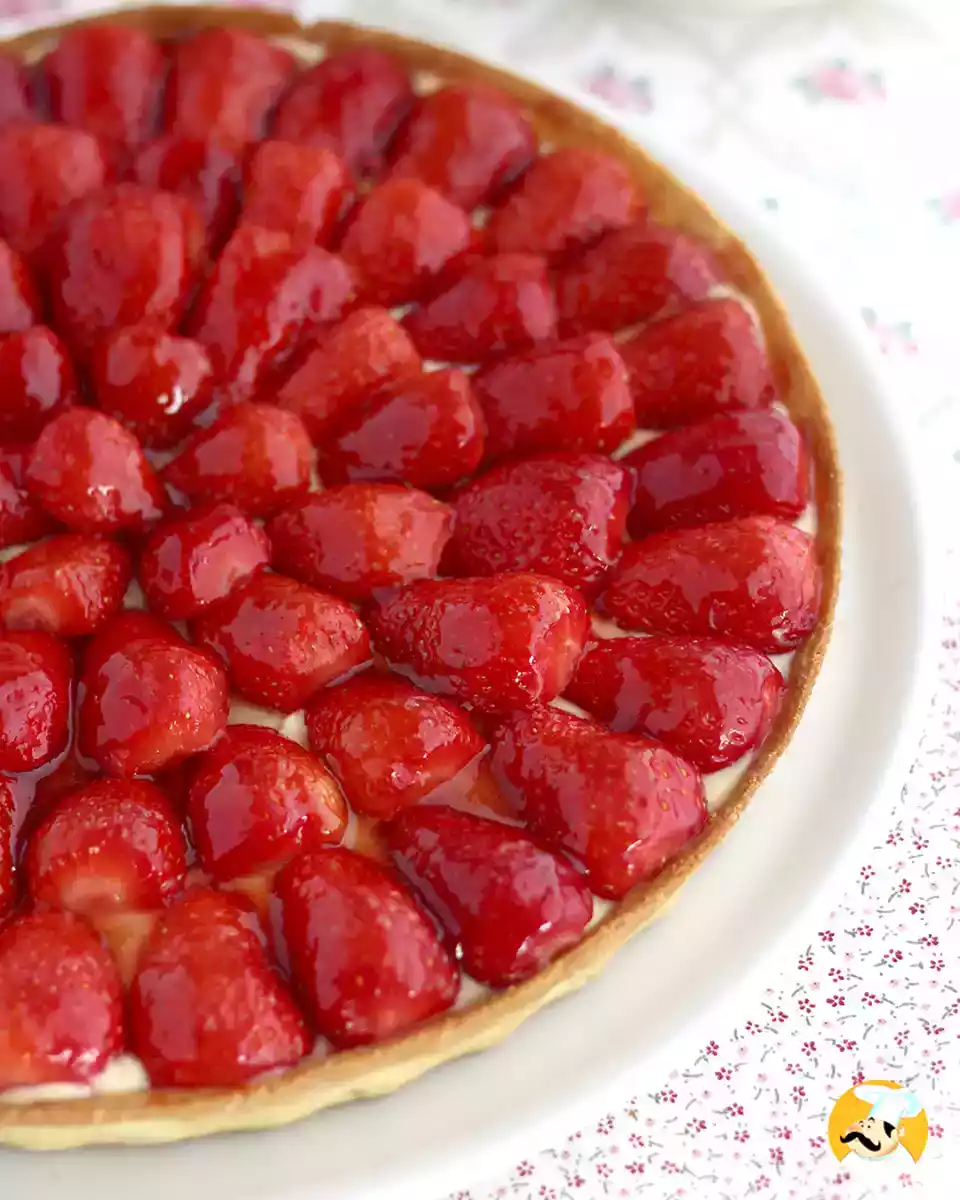 Crostata di fragole come in pasticceria