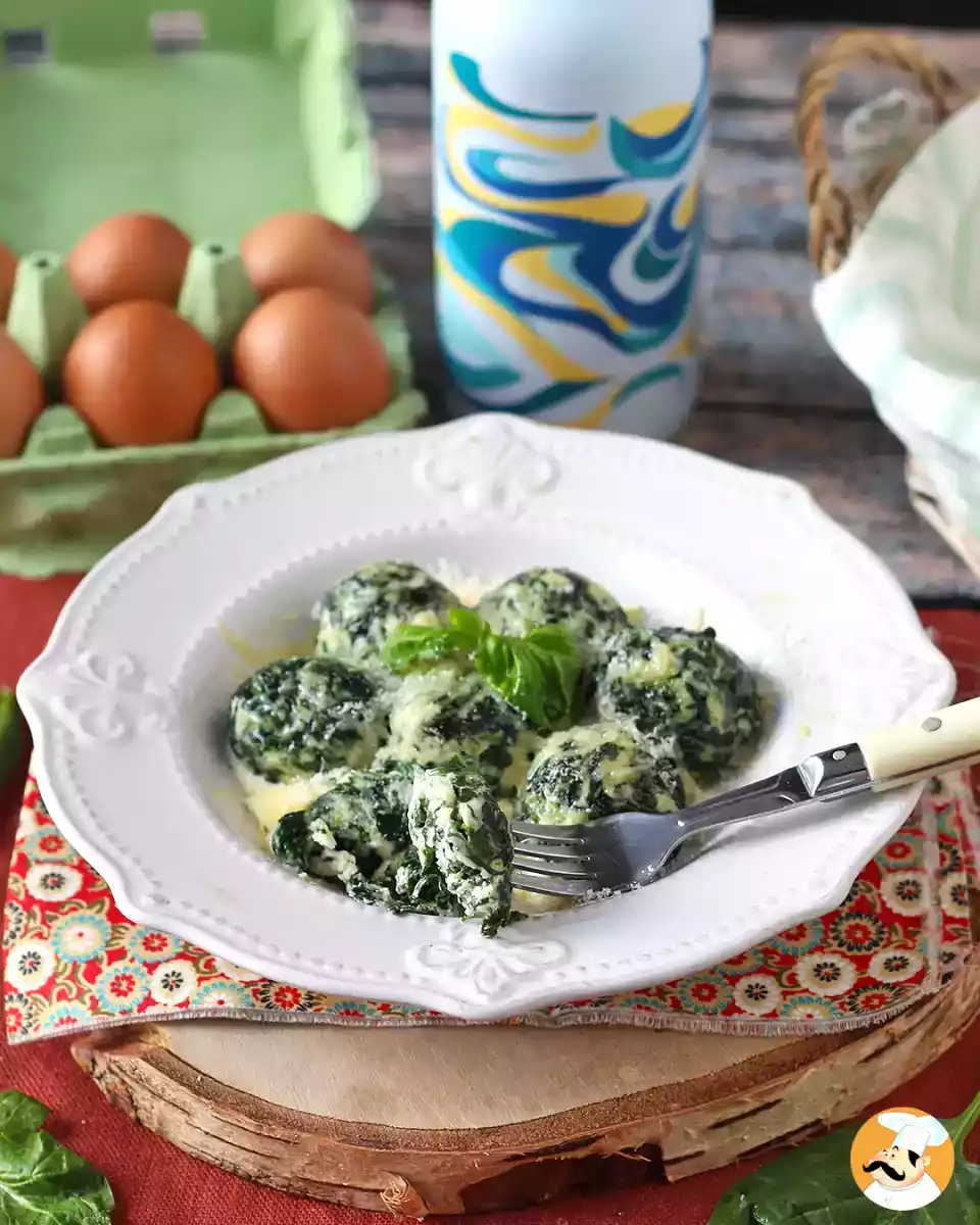 4. Malfatti ricotta e spinaci gratinati