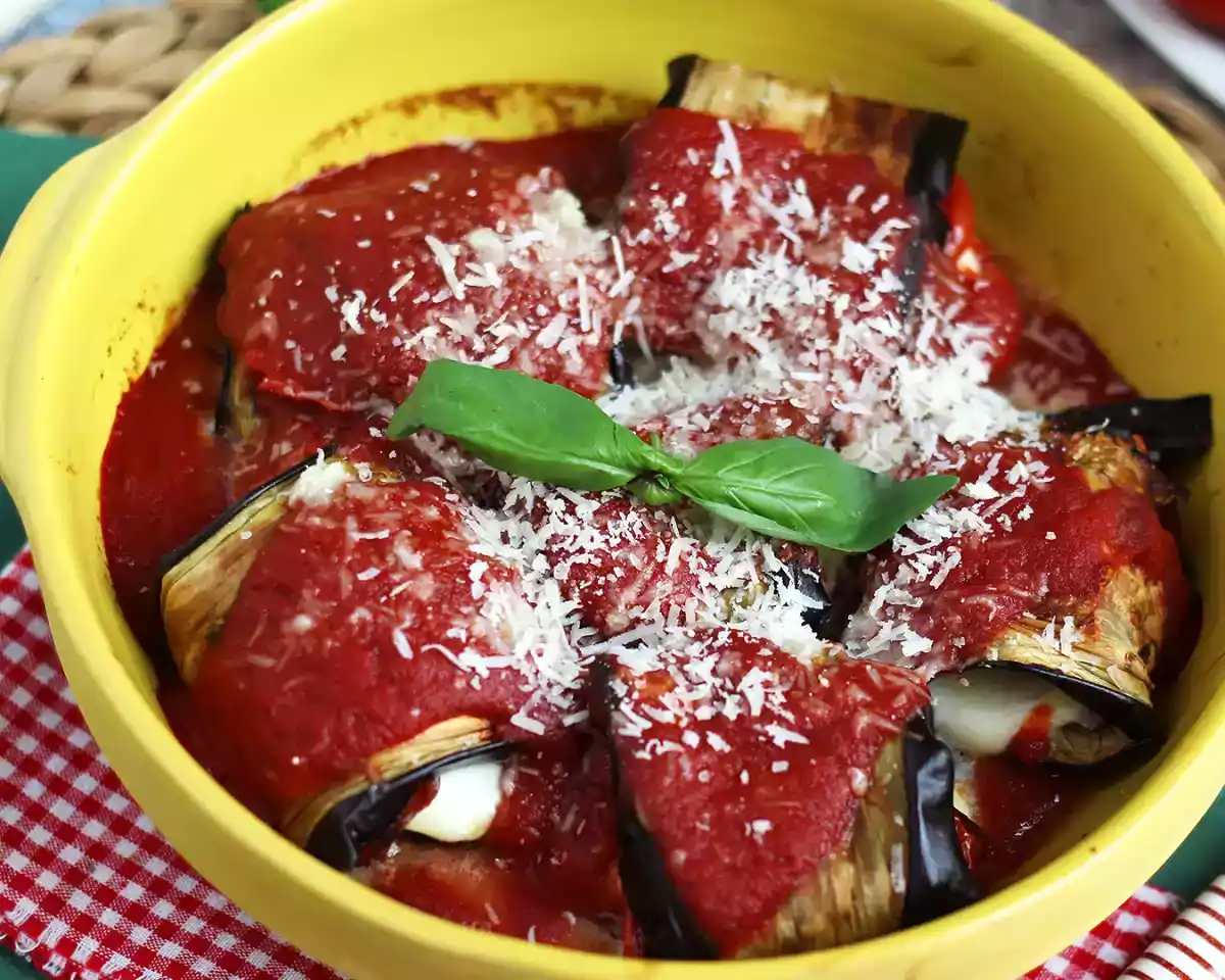 7. Involtini di melanzane: gusto mediterraneo senza stress