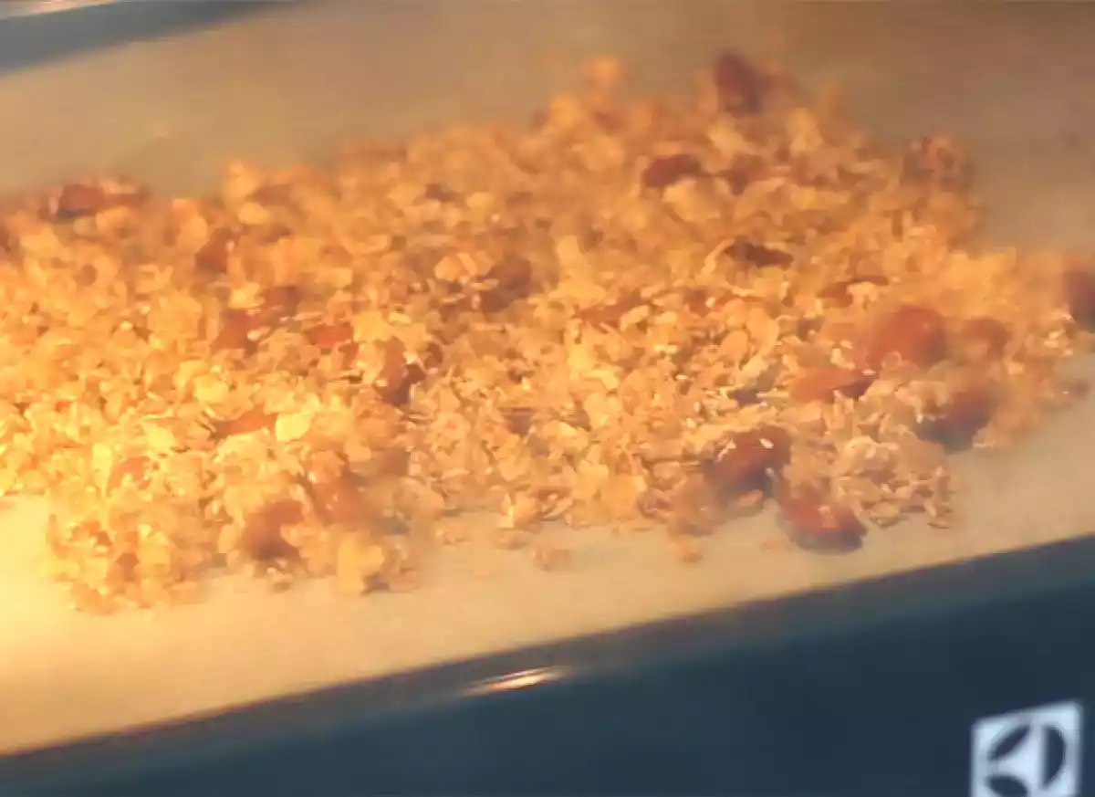 4. Cuocere la granola