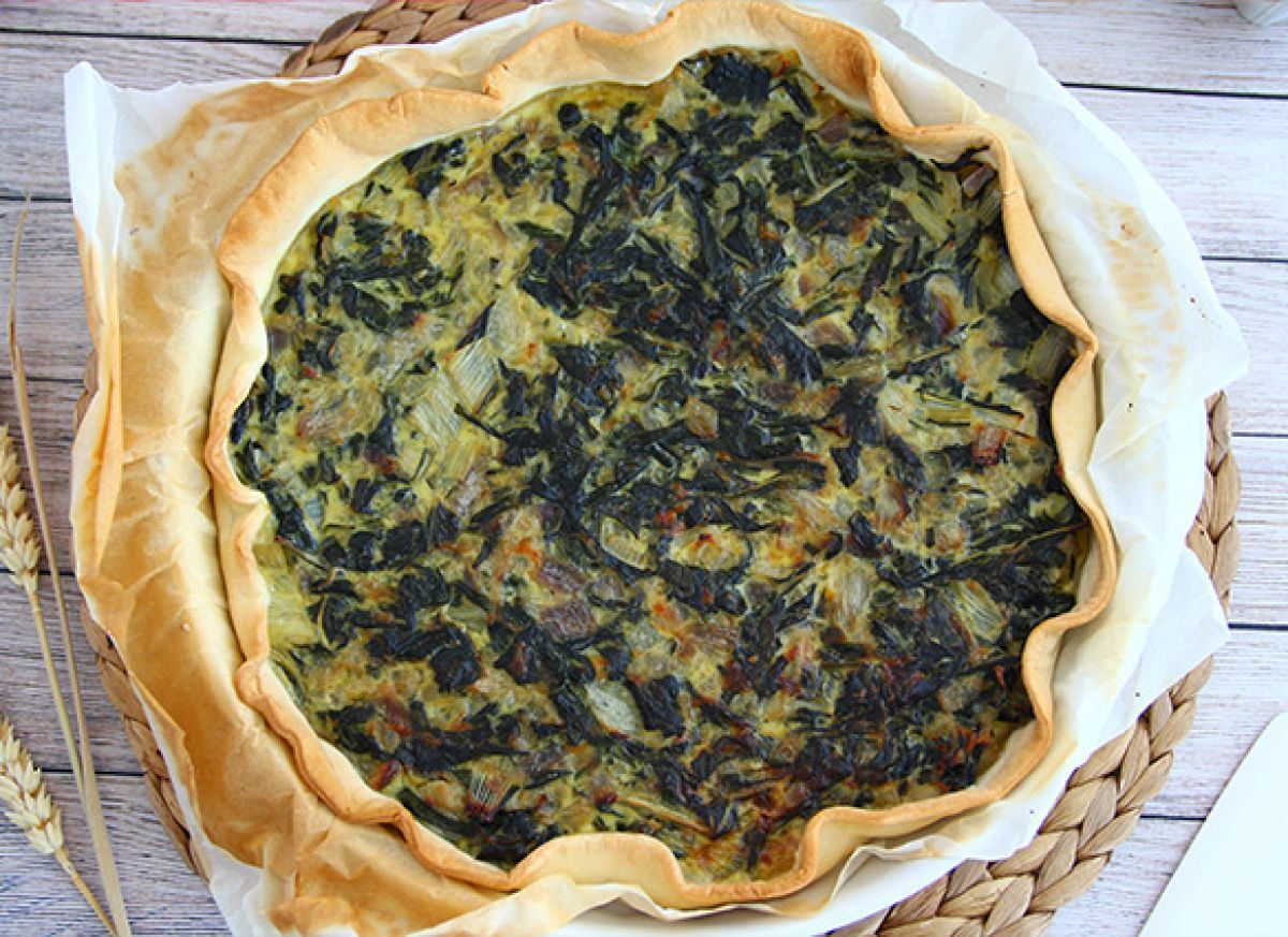 7. Torta salata con bietole: vegetariana, saporita e perfetta da gustare fredda