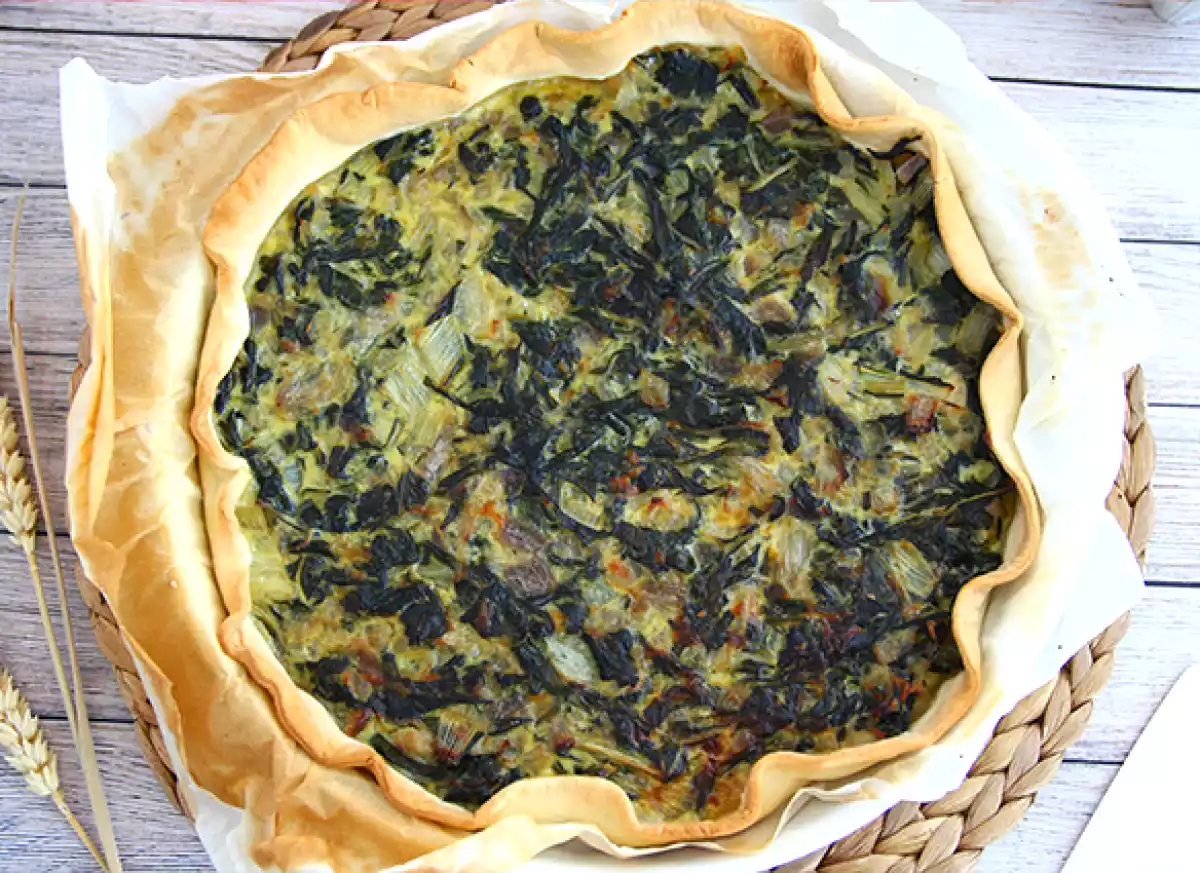 7. Torta salata con bietole: vegetariana, saporita e perfetta da gustare fredda