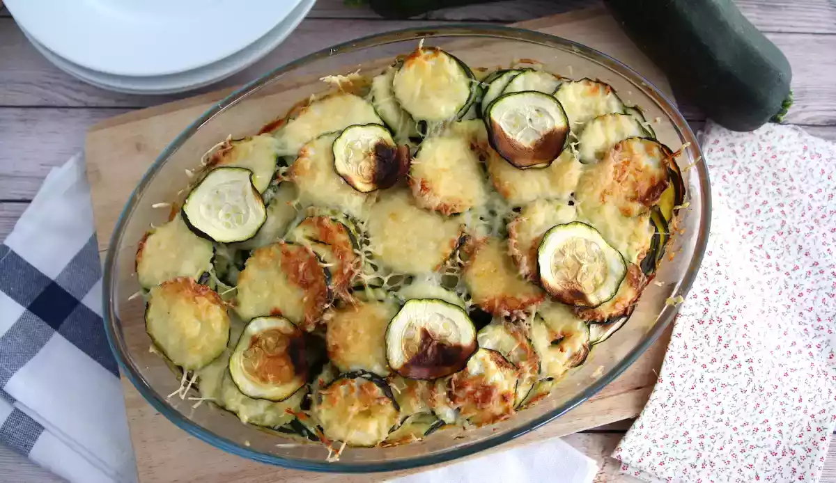 9. Gratin di zucchine