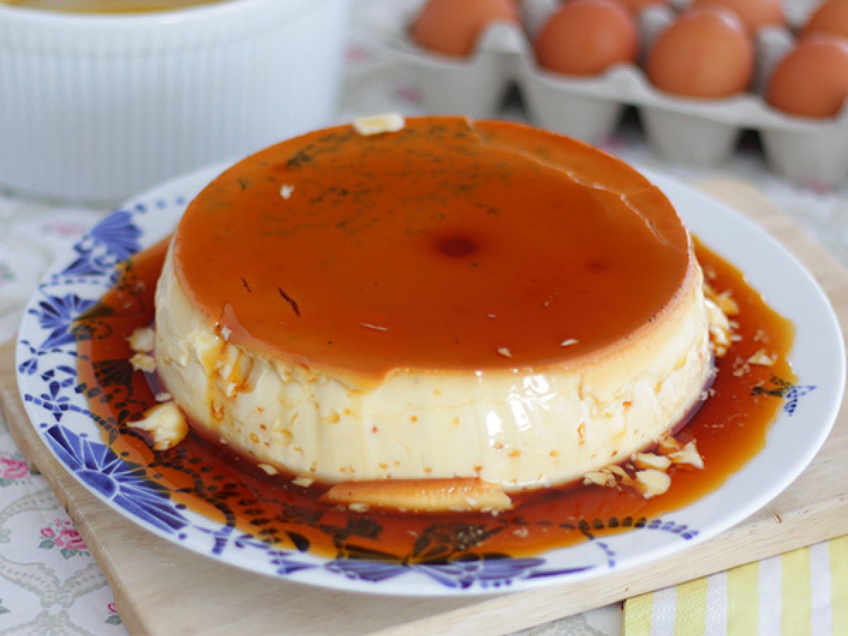 2. Flan iberico all'uovo: il dolce di famiglia per eccellenza
