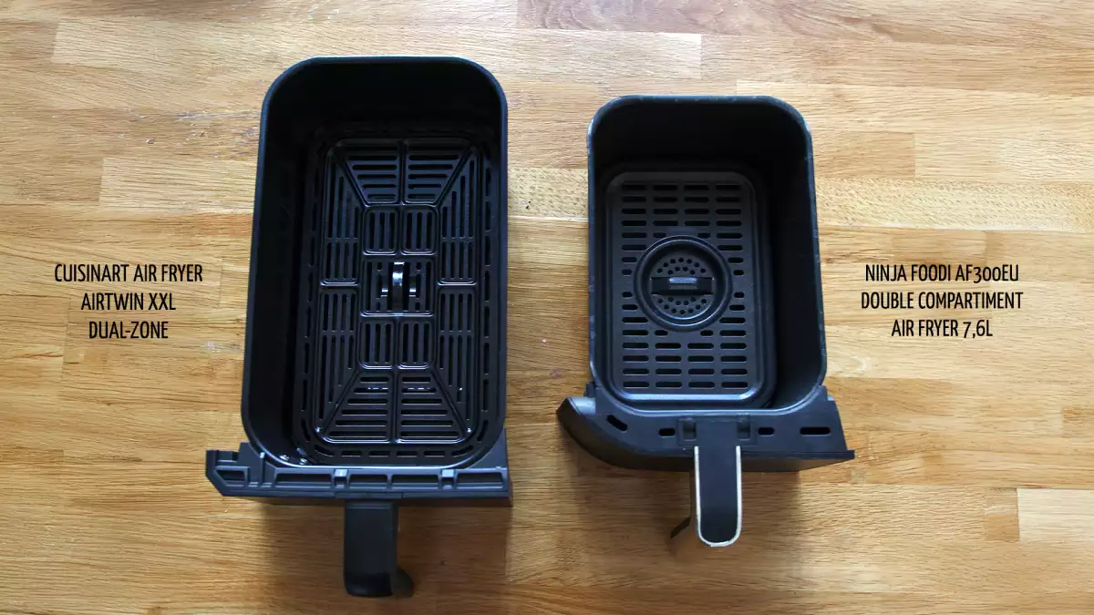 Doppia zona di cottura: due cestelli, doppia versatilità