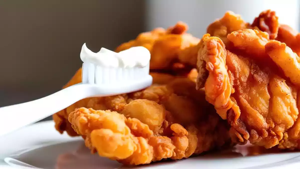 KFC sconvolge l'igiene orale: il dentifricio che sa di pollo è reale (a quanto pare)!