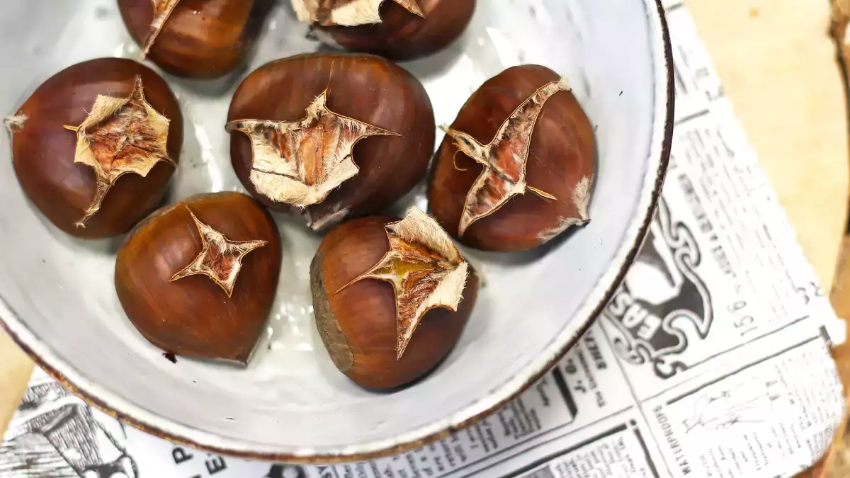 Castagne al microonde in 3 minuti: il trucco che stupisce tutti!