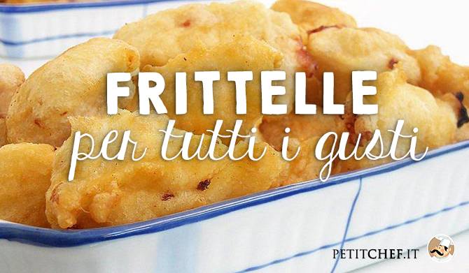 Frittelle salate per tutti i gusti