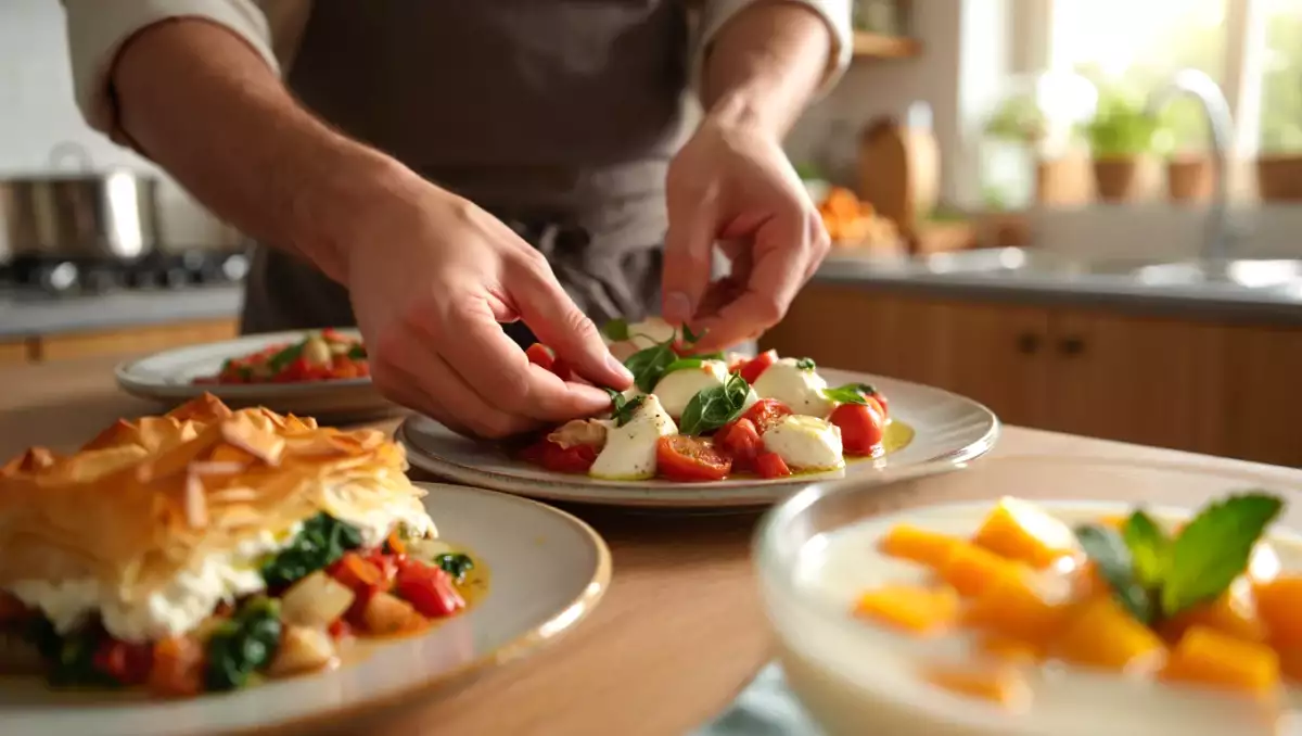 Menu vegetariano, 28 maggio: un viaggio tra sapori mediterranei e dolcezze esotiche