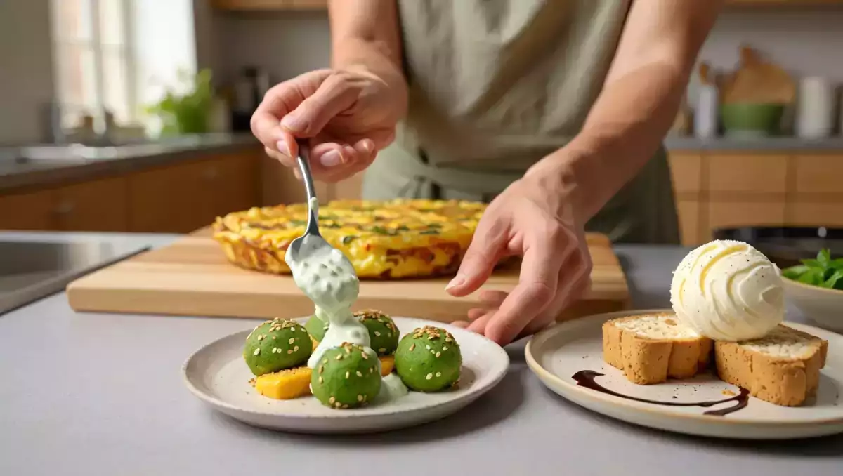 Menu vegetariano, 1 giugno: polpette di piselli, frittata di pasta e biscotti gelato per un pasto estivo