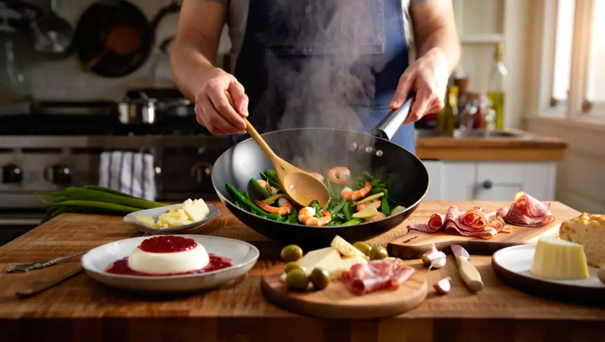 Menu del giorno, 2 giugno: un aperitivo sfizioso, un piatto principale asiatico e un dolce classico