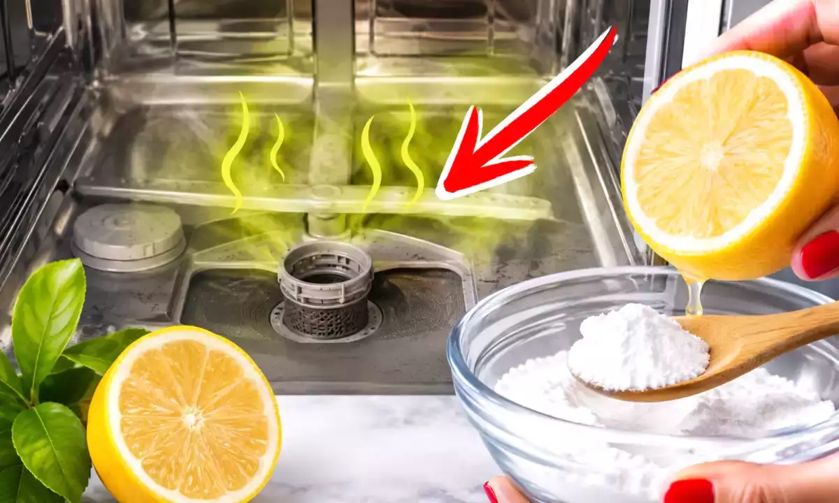 Basta deodoranti: il metodo naturale per togliere in 5 minuti il cattivo odore dalla lavastoviglie