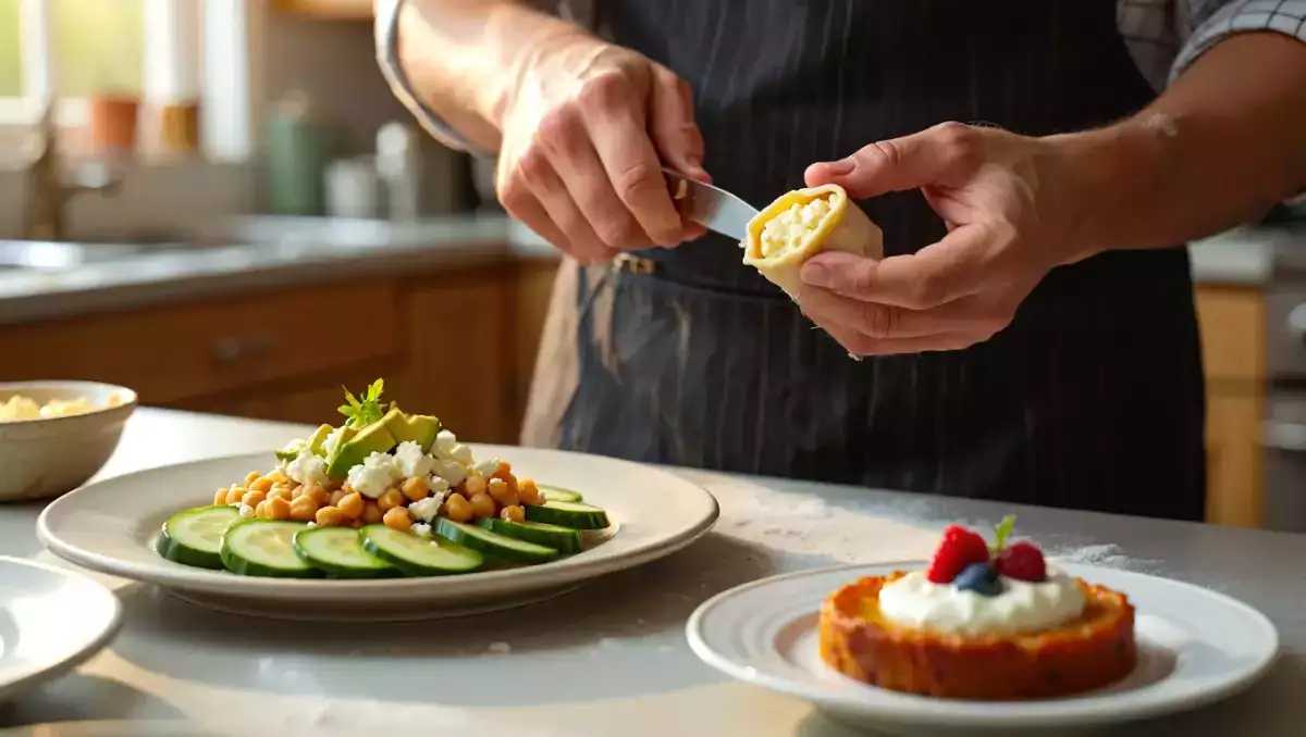 Menu del giorno, 18 giugno: un antipasto sfizioso, un piatto fresco e un dolce leggero