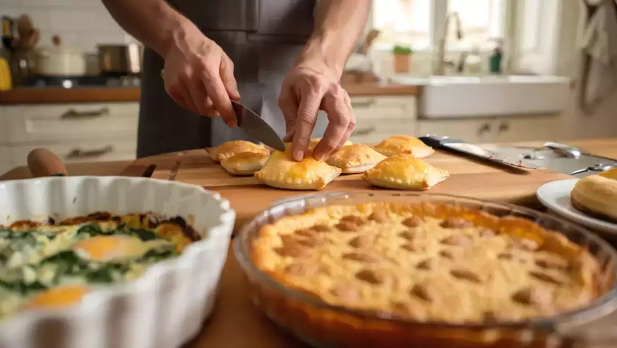 Menu vegetariano, 27 giugno: un viaggio tra borek croccanti, uova e spinaci, e clafoutis di albicocche