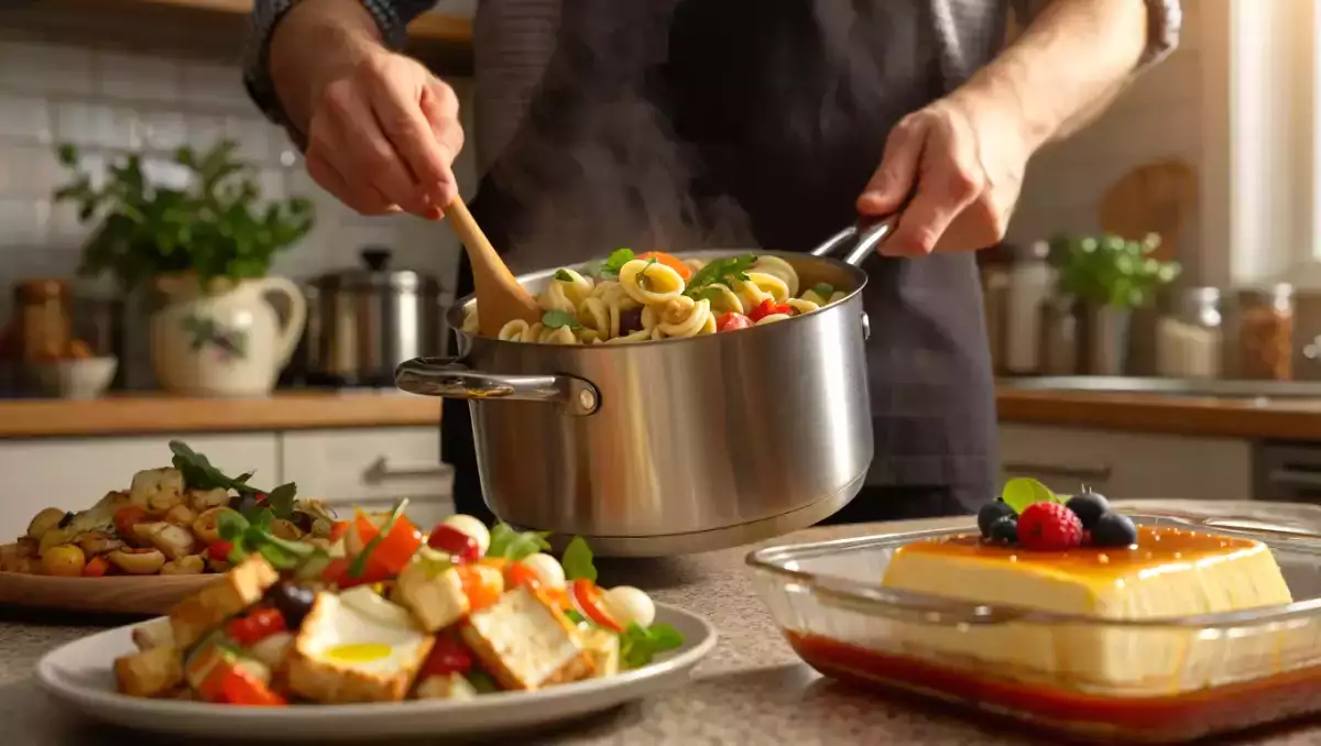 Menu vegetariano, 1 luglio: un viaggio tra tofu alla piastra, orecchiette fresche e torta flan alla vaniglia