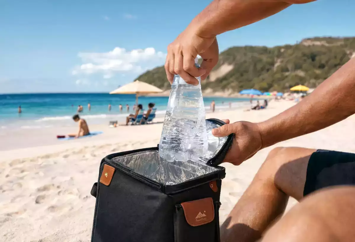 Come portare le bevande in spiaggia senza che perdano la loro freschezza