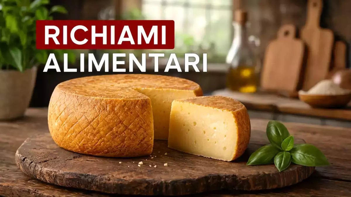 Formaggio a latte crudo richiamato: il lotto da controllare subito