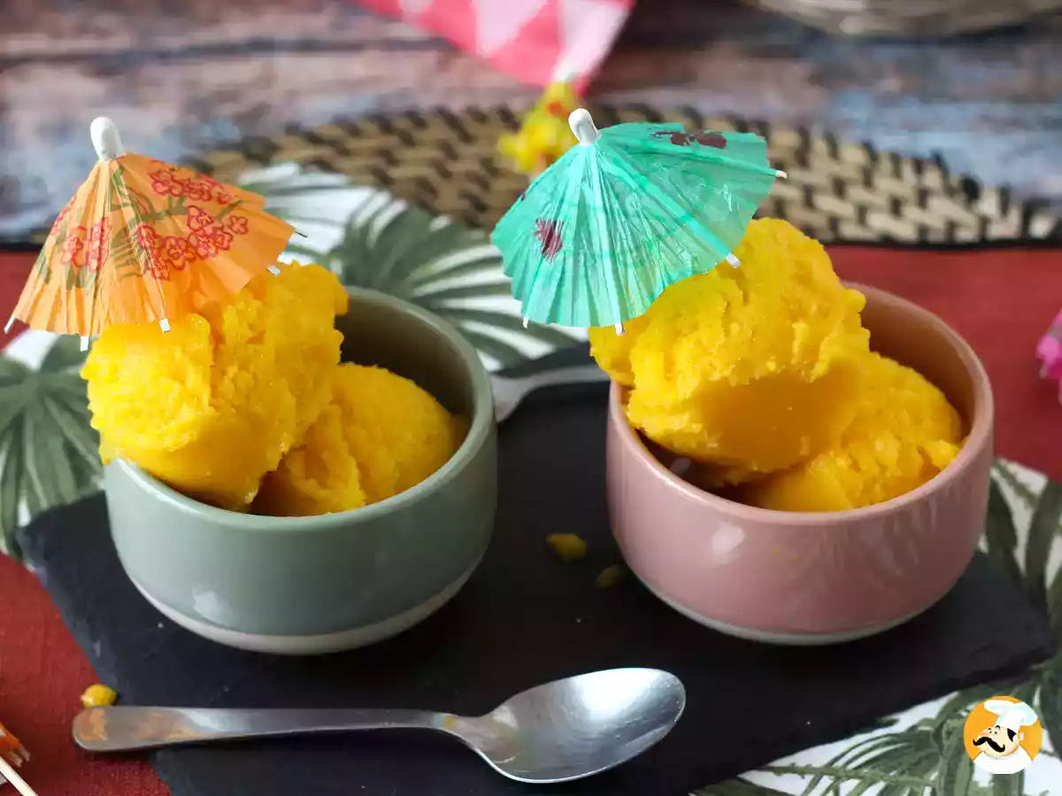 Sorbetto al mango: pronto in 5 minuti!
