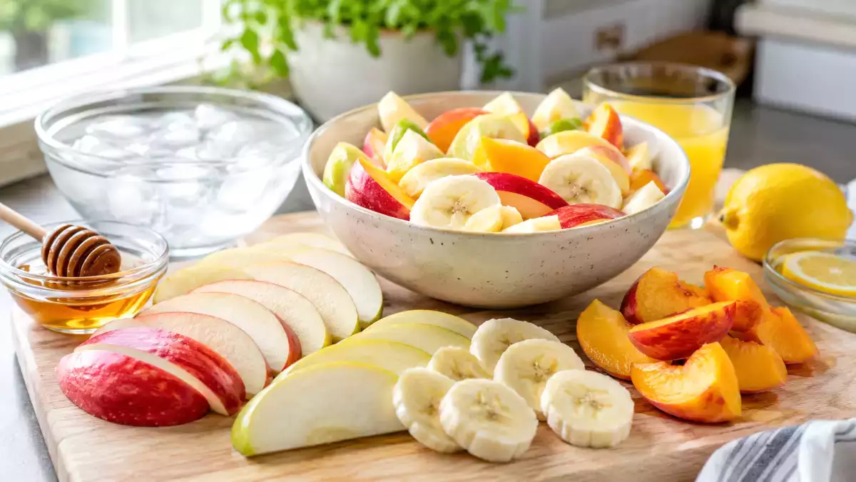 Frutta tagliata che annerisce subito? Scopri metodi pratici oltre al limone per mantenerla fresca