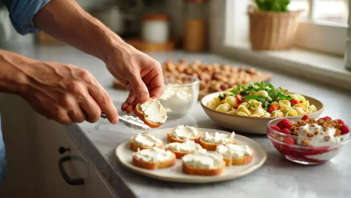 Menu del giorno, 9 agosto: formaggio fresco, orecchiette alla crudaiola e smoothie bowl ai frutti rossi