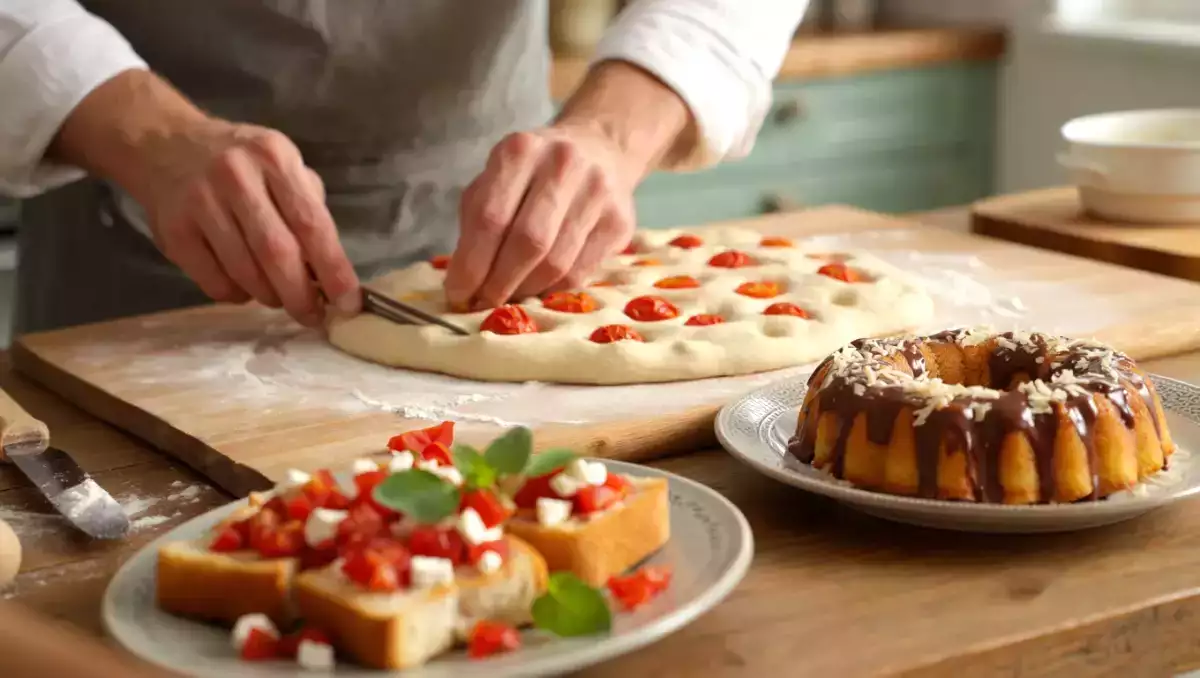 Menu vegetariano, 8 agosto: freschezza mediterranea e dolcezza coccolosa