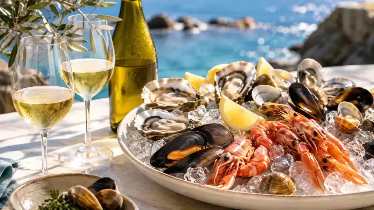 Come scegliere il vino per i frutti di mare: guida semplice e consigli facili per non sbagliare