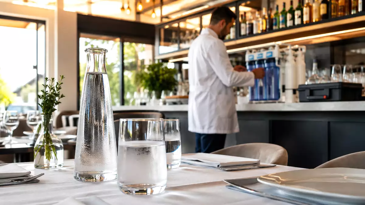 Acqua trattata al ristorante: il controllo Nas che fa guardare la caraffa con occhi diversi