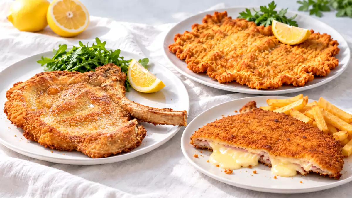 Da Milano a Vienna fino a Lubiana: tre cotolette diverse, quale scegliere per la cena di stasera?