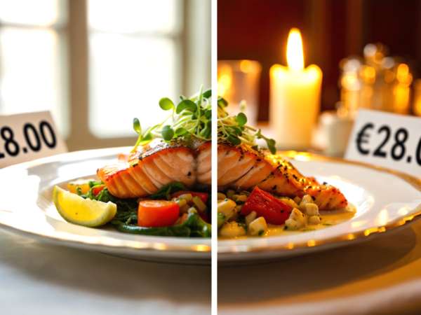 Perché la sera si paga di più per lo stesso piatto: la verità dietro i menu dei ristoranti
