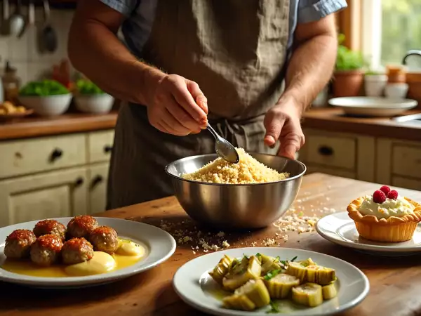 Menu del giorno, 24 aprile: carciofi croccanti, polpette di manzo e vol au vent dolci