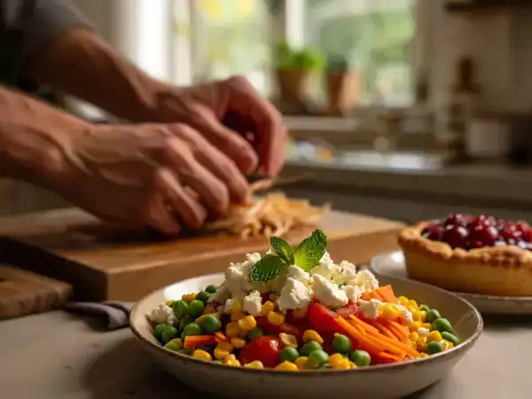 Scopri il menu vegetariano del 20 maggio: un percorso di sapori freschi e dolci tentazioni