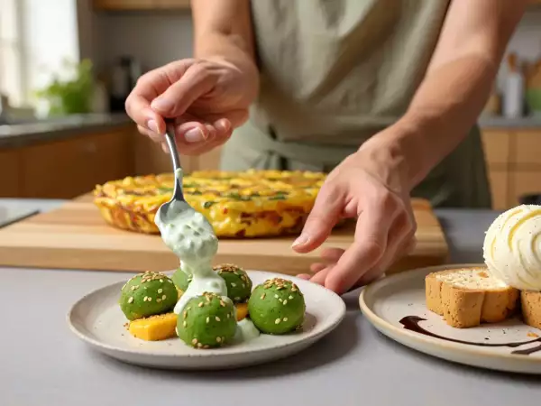 Menu vegetariano, 1 giugno: polpette di piselli, frittata di pasta e biscotti gelato per un pasto estivo