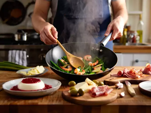 Menu del giorno, 2 giugno: un aperitivo sfizioso, un piatto principale asiatico e un dolce classico