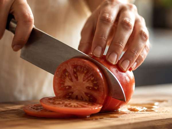 Attenzione: 5 ingredienti potrebbero danneggiare i vostri coltelli senza che ve ne accorgiate
