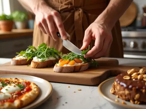 Menu del giorno, 3 luglio: sapori estivi con bruschette, piadine e dolce marocchino