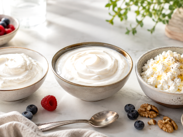 Skyr, yogurt greco o fiocchi di latte: differenze tra proteine, grassi e calorie