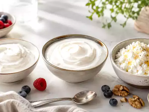 Skyr, yogurt greco o fiocchi di latte: differenze tra proteine, grassi e calorie