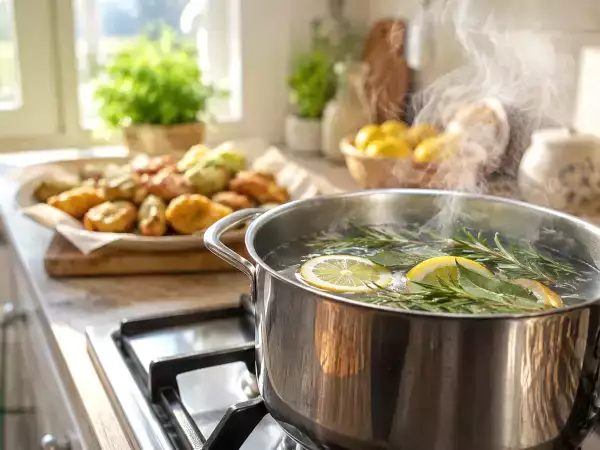 Il trucco della nonna contro l'odore di fritto: come salvare subito cucina, divano e tutta la casa